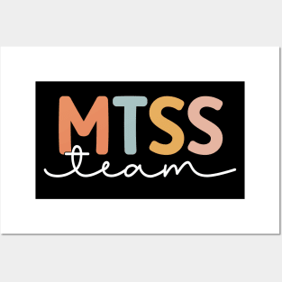 MTSS Team MTSS Coach Academic Support Teacher Posters and Art